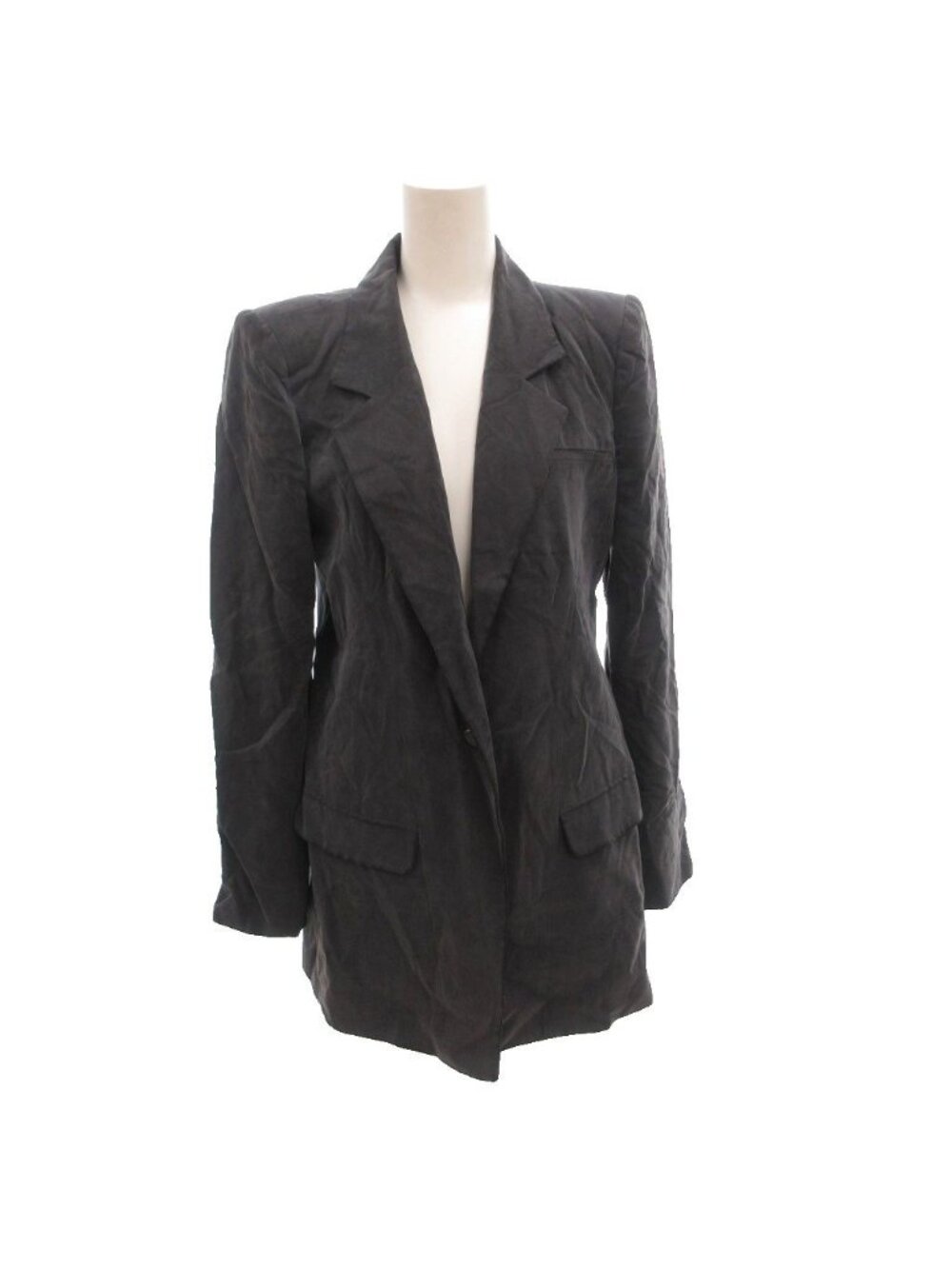 Fendi Tailored Jacket Blazer Single I1b Gray 42